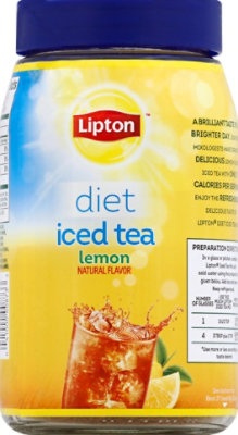 Lipton Diet Lemon Iced Tea Mix - 4.4 Oz - Image 3