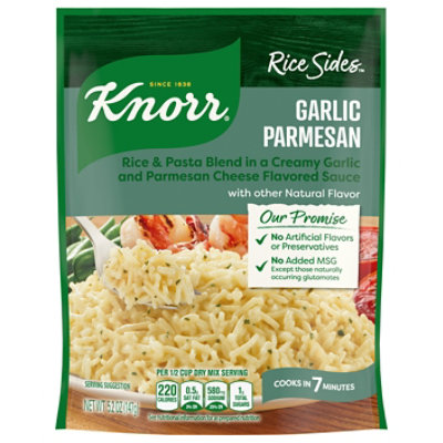 Knorr Rice Sides Garlic Parmesan - 5.2 Oz - Image 1