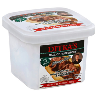 Ditka Italian Beef - 36 Oz - Image 1