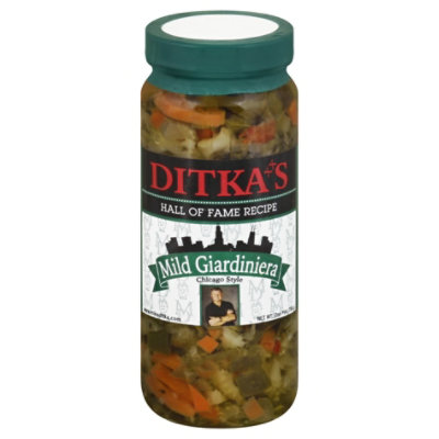 Ditka Mild Giardiniera - 16 Oz - Image 1