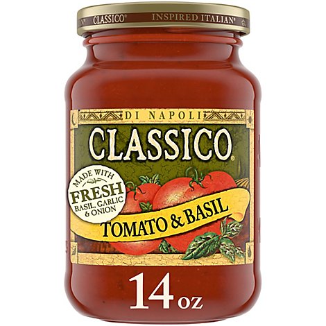 Classico Tomato And Basil Pasta Sauce - 14 Oz