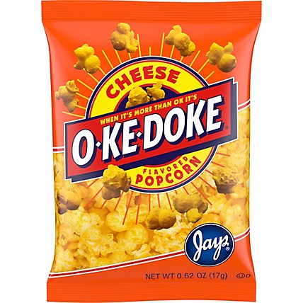 Jays Okedoke Cheese Popcorn - 0.625 Oz - Image 2