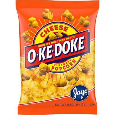 O-Ke-Doke Cheese Flavored Popcorn - 0.62 Oz - Image 1