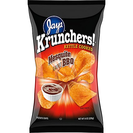 Krunchers Barbeque Potato Chips - 8 Oz - Image 2