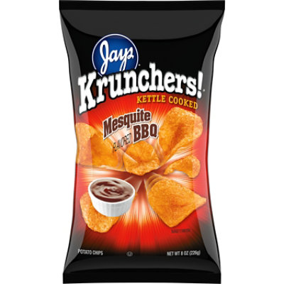 Krunchers Mesquite BBQ Flavored Potato Chips - 8 Oz - Image 1