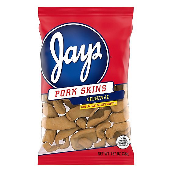 Jay S Skins Pork - 1.375 Oz