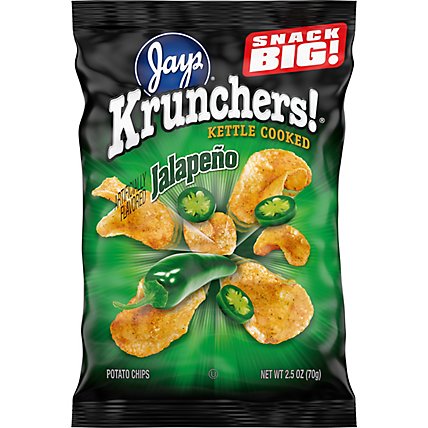 Krunchers 2.5 Oz Jalapeno Chips - 2.5 Oz - Image 2