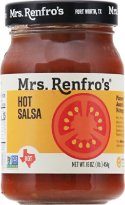 Mrs. Renfros Salsa Hot - 16 Oz - Image 2