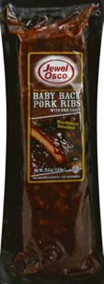 Jewel Cooked Smoked Pork Backribs With Sauce - 25.6 Oz - Image 2