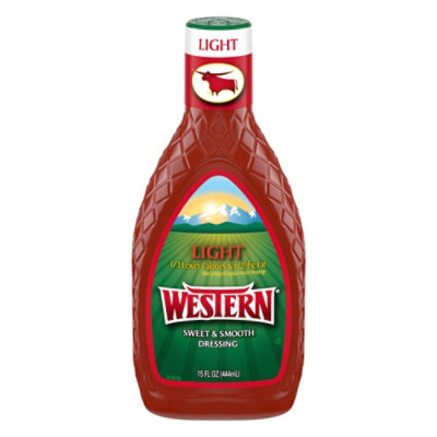 Western Sweet And Smooth French Light Salad Dressing - 15 Fl Oz