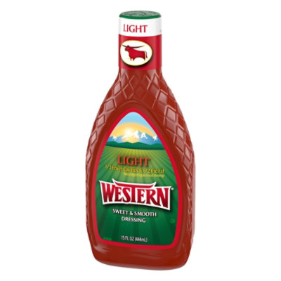 Western Sweet And Smooth French Light Salad Dressing - 15 Fl Oz - Image 3