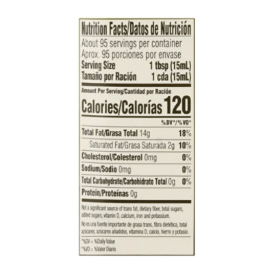 Goya Oil Vegetable - 48 Fl. Oz. - Image 3