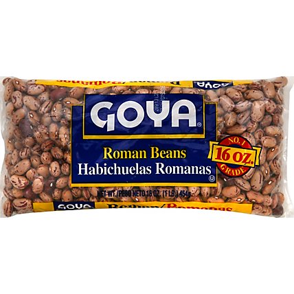 Goya Beans Roman Dried - 16 Oz - Image 2