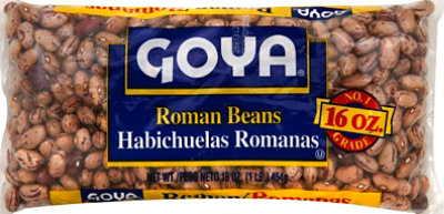 Goya Beans Roman Dried - 16 Oz - Image 2