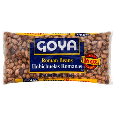 Goya Beans Roman Dried - 16 Oz - Image 1