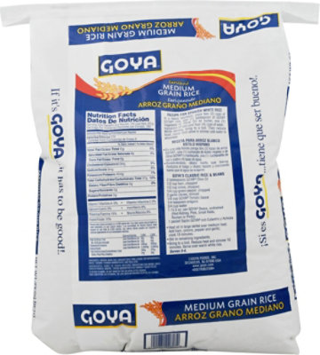 Goya Rice Blue Rose Grain Medium - 20 Lb - Image 4