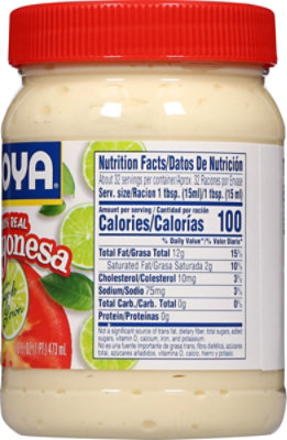 Goya Mayonnaise with Lime - 16 Fl. Oz. - Image 6