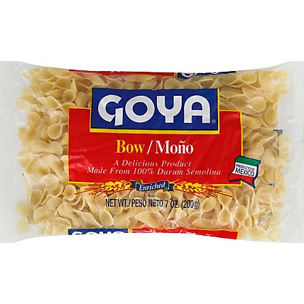 Goya Mono Bow Pasta, 7oz - 7 Oz - Image 2