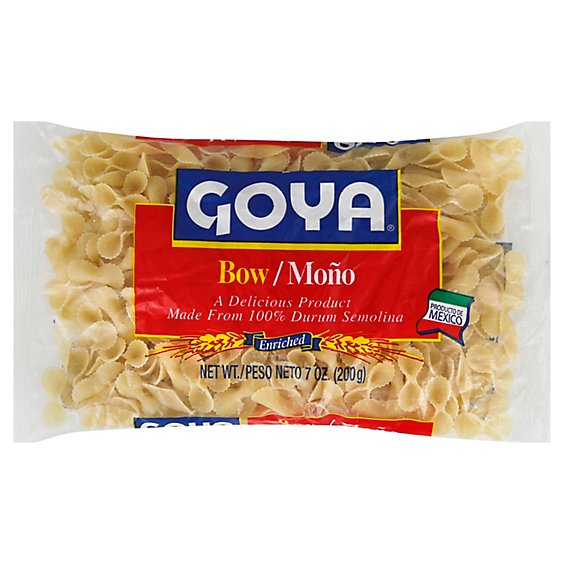 Goya Mono Bow Pasta, 7oz - 7 Oz