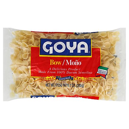 Goya Mono Bow Pasta, 7oz - 7 Oz - Image 1
