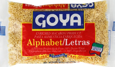 Goya Alphabet Pasta - 7 Oz - Image 2