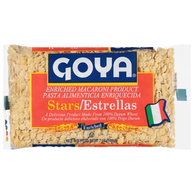 Goya Star Pasta - 7 Oz - Image 2