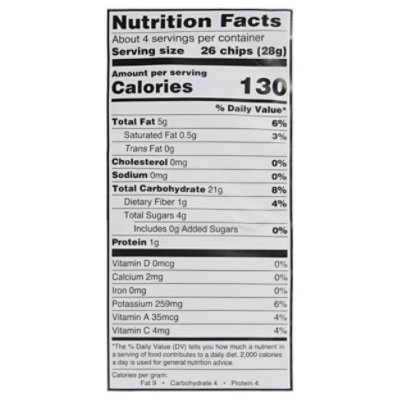 Goya Dried Plantian Chips Shelf Stabel Resealable Plastic Bag - 4 Oz - Image 3