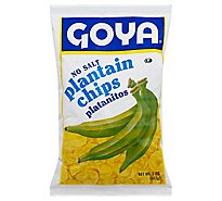 Goya Plantain No Salt Chi - 5 Oz