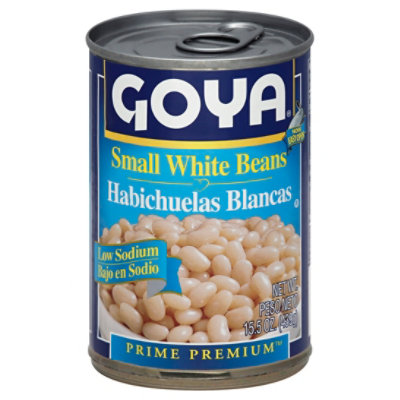 Goya Beans White Small - 15.5 Oz - Image 1