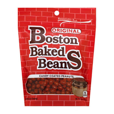 Boston Baked Beans Peanuts Candy Coated - 8 Oz