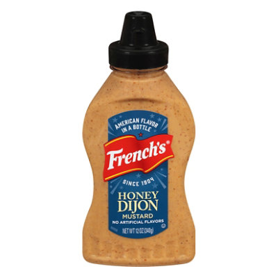 Frenchs Mustard Dijon Honey - 12 Oz