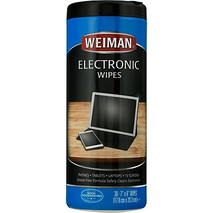 Weiman Etronic Wipes - 30 Count - Image 2