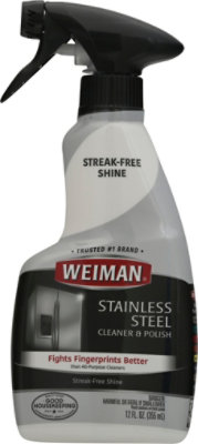 Weiman Stainless Steel Cleaner - 12 Oz - Image 2
