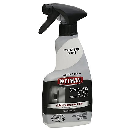 Weiman Stainless Steel Cleaner - 12 Oz - Image 1