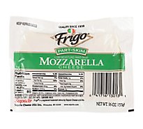 Frigo Cheese Mozzarella Low Moisture Part Skim - 16 Oz