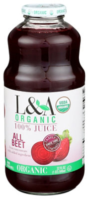 L & A All Beet Juice Organic - 32 Fl. Oz. - Image 4