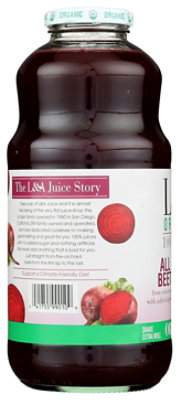 L & A All Beet Juice Organic - 32 Fl. Oz. - Image 6