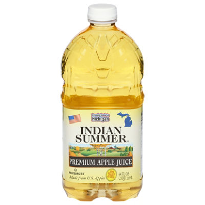 Indian Summer Apple Juice - 64 Fl. Oz. - Image 3