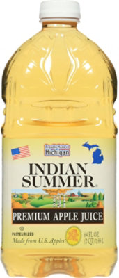 Indian Summer Apple Juice - 64 Fl. Oz. - Image 3