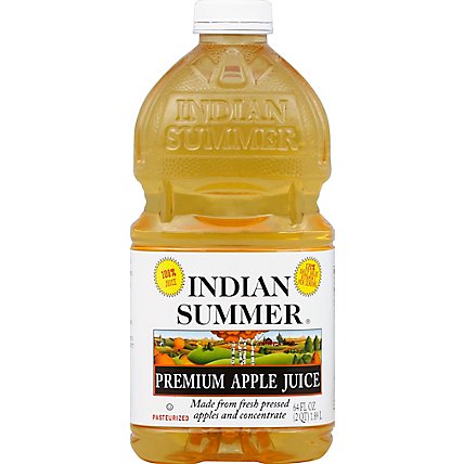 Indian Summer Apple Juice - 64 Fl. Oz. - Image 2