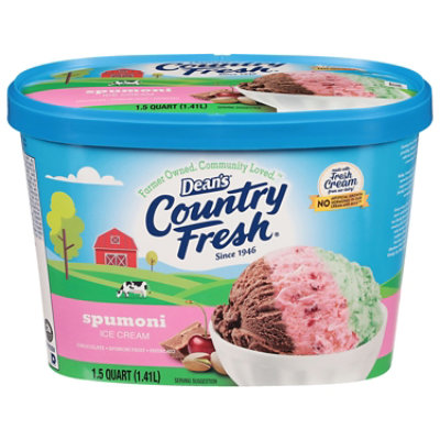 Deans Country Fresh Spumoni Ice Cream - 48 Oz - Image 1