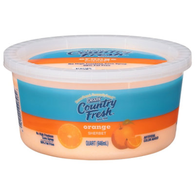 Deans Country Fresh Orange Sherbet - 32 Oz - Image 2