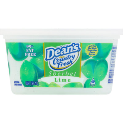 Deans Lime Sherbet 32 Oz Online Groceries Jewel Osco