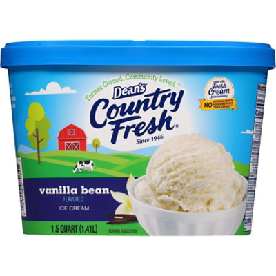 Deans Country Fresh Vanilla Bean Ice Cream - 48 Oz - Image 2