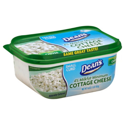 Deans 4 Small Curd Cottage Cheese 16 Oz Safeway