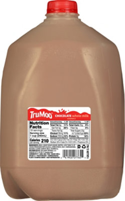TruMoo Chocolate Whole Milk - 1 Gallon - Image 7