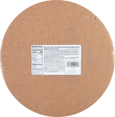 Brew Pub Pizza Sausage & Pepperoni 12 Inch Frozen - 26.45 Oz - Image 5