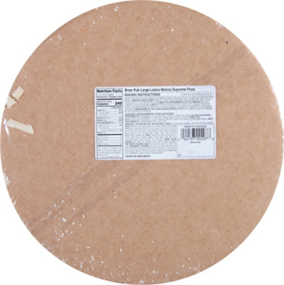 Brew Pub Pizza Supreme 12 Inch Frozen - 30.75 Oz - Image 6