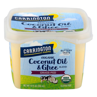 Carrington Farms Coconut Oil & Ghee Blend Organic - 12 Fl. Oz. - Image 3