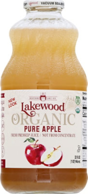 Lakewood  Pure Apple Juice - 32 Fl. Oz. - Image 2